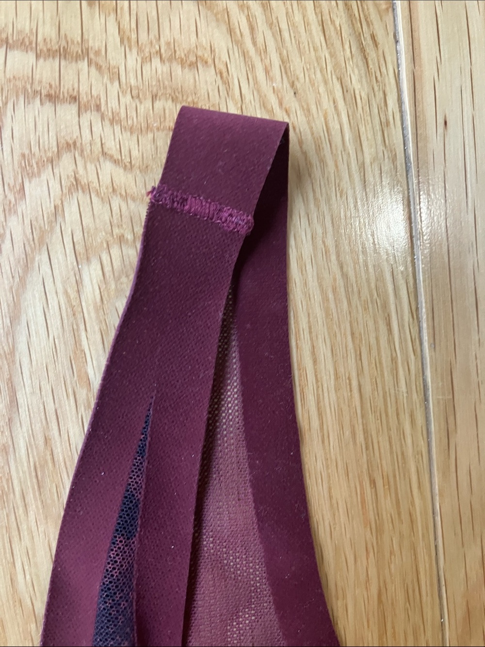 NWT EBY Sheer Bralette in Wine size Large - Picture 7 of 13